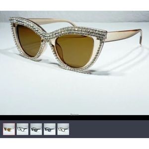 Blinged Diamond Sparkle sunglasses.
